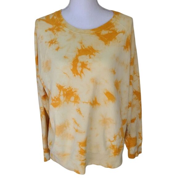 athleta sundown sweatshirt acapulco orange womens size M - Picture 3 of 6